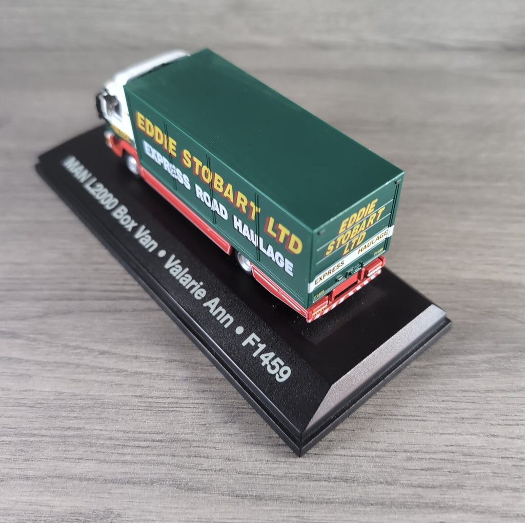 Atlas Editions Eddie Stobart Man L2000 Box Van Valarie Ann F1459 Die-Cast Model