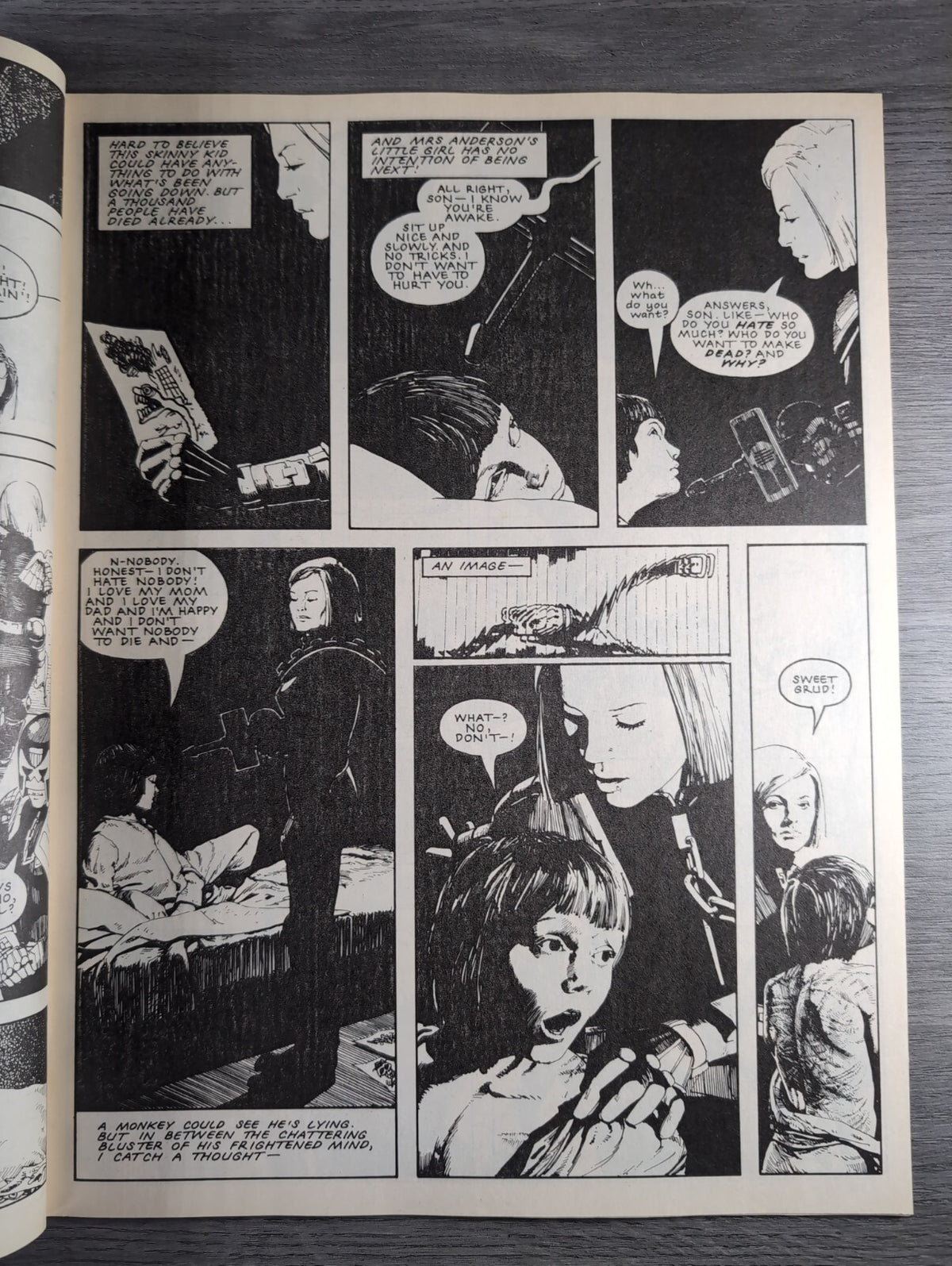 2000AD Prog 642 Featuring Judge Dread Comic 2nd Sept 1989 Vintage Retro Comic - Retrorama UK