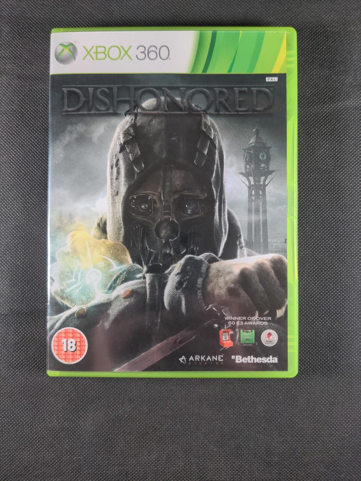 Dishonored Microsoft Xbox 360 UK PAL Region