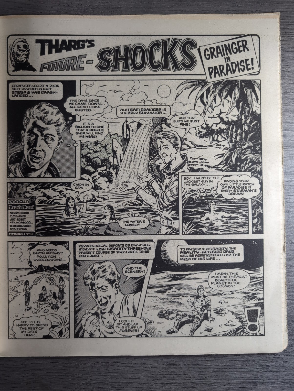 2000AD Prog 426 Featuring Judge Dread Comic 13th July 1985 Vintage Retro Comic
