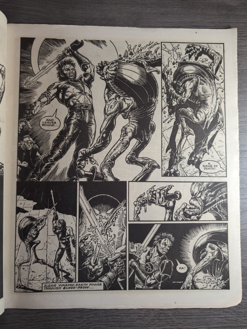 2000AD Prog 448 Featuring Judge Dread Comic 14th Dec 1985 Vintage Retro Comic