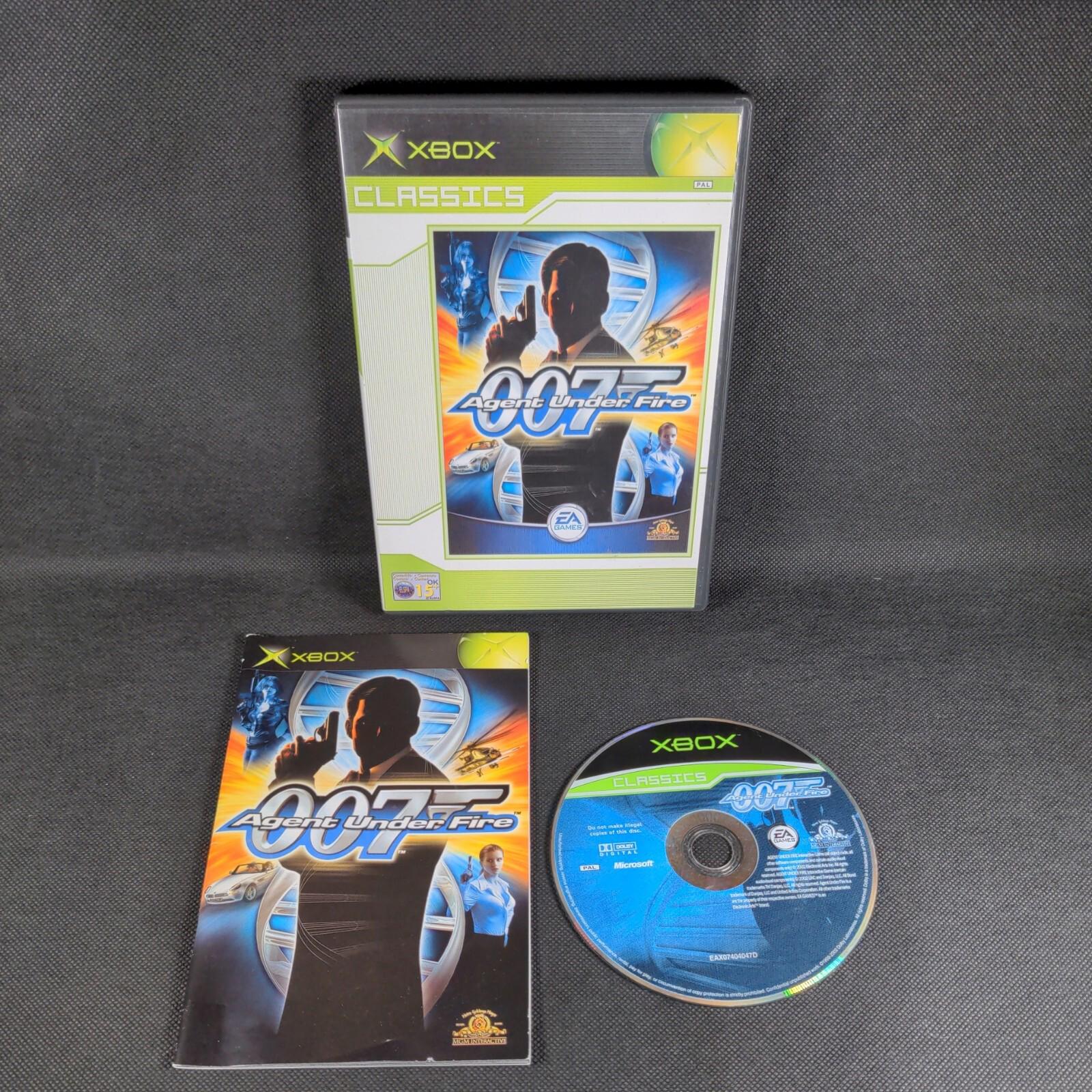 James Bond: Agent Under Fire Original Xbox Age 15+ PAL Region