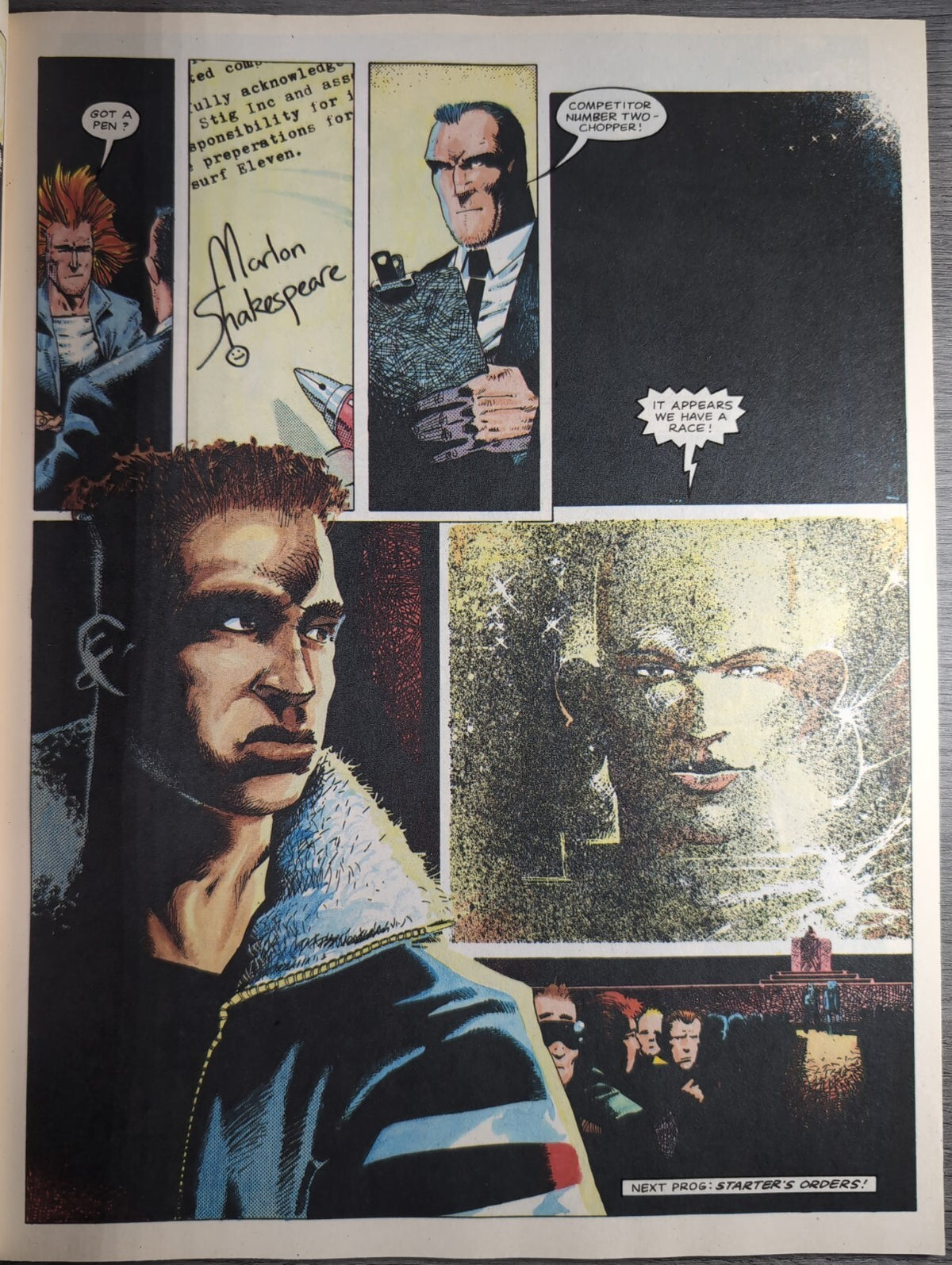 2000AD Prog 657 Featuring Judge Dread Comic 16th Dec 1989 Vintage Retro Comic - Retrorama UK