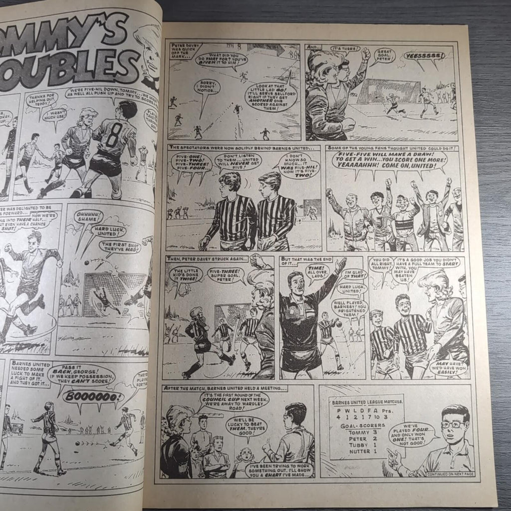Roy of The Rovers 27th October 1984 Vintage Comic IPC Magazines