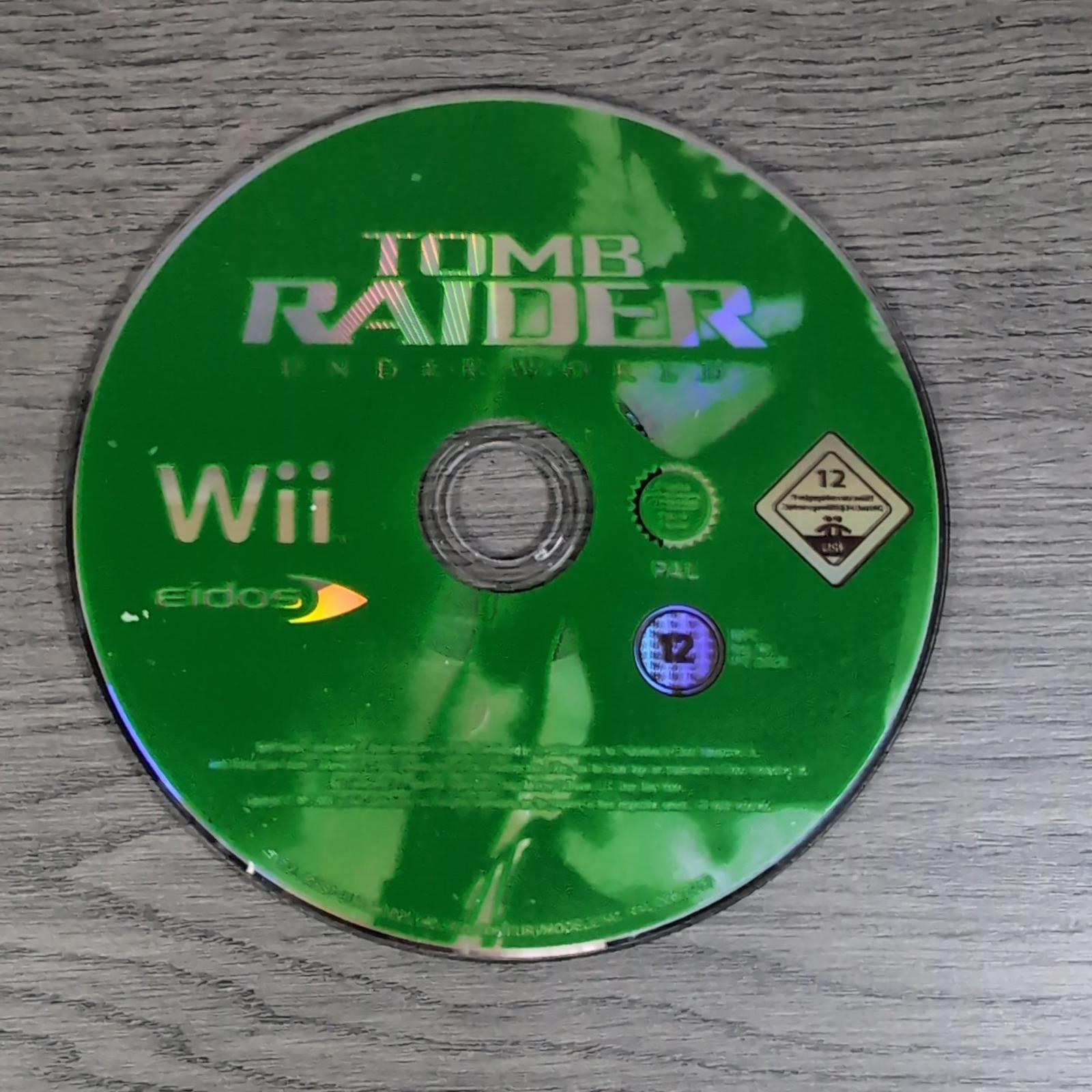 Tomb Raider Underworld  Nintendo Wii Game Edios PAL Region