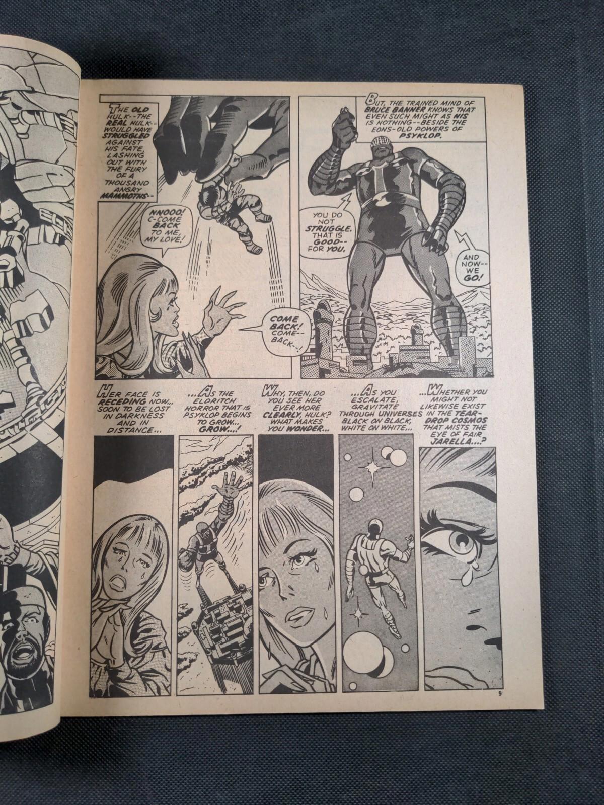 Mighty World of Marvel: Issue No 126 March 1975 Vintage Marvel UK Comic