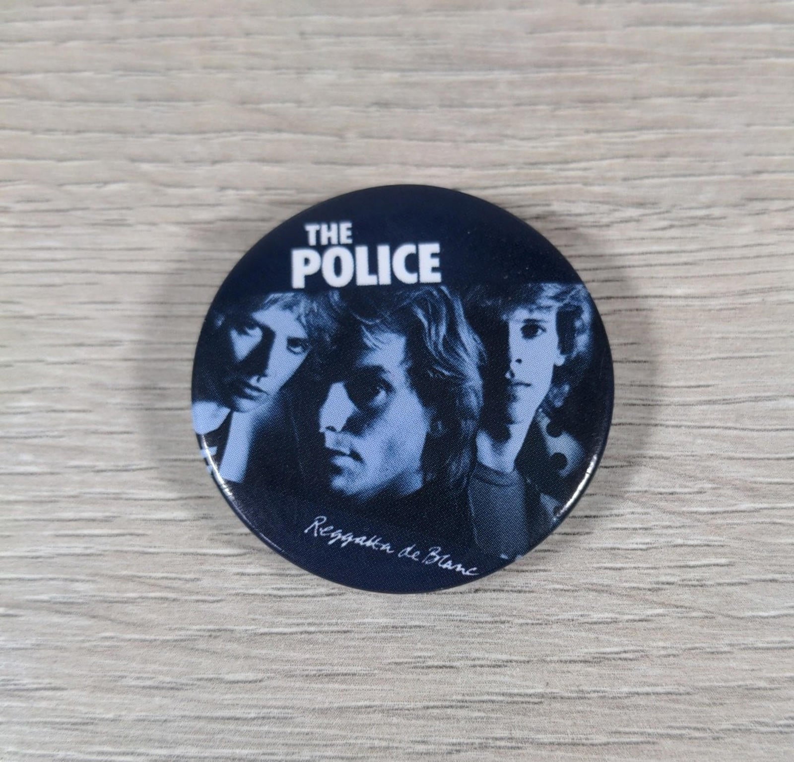 The Police Sting Pop Group Band - Vintage Pin Badge - Retrorama UK