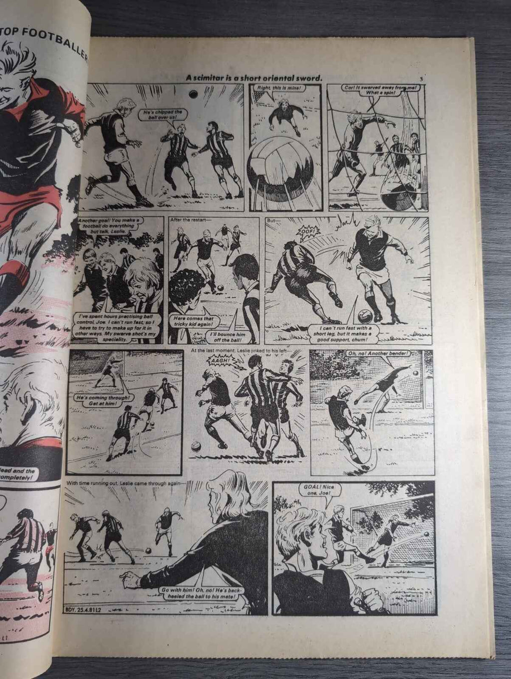 Buddy Comic Issue No 11 25th April 1981 Vintage Retro Comic