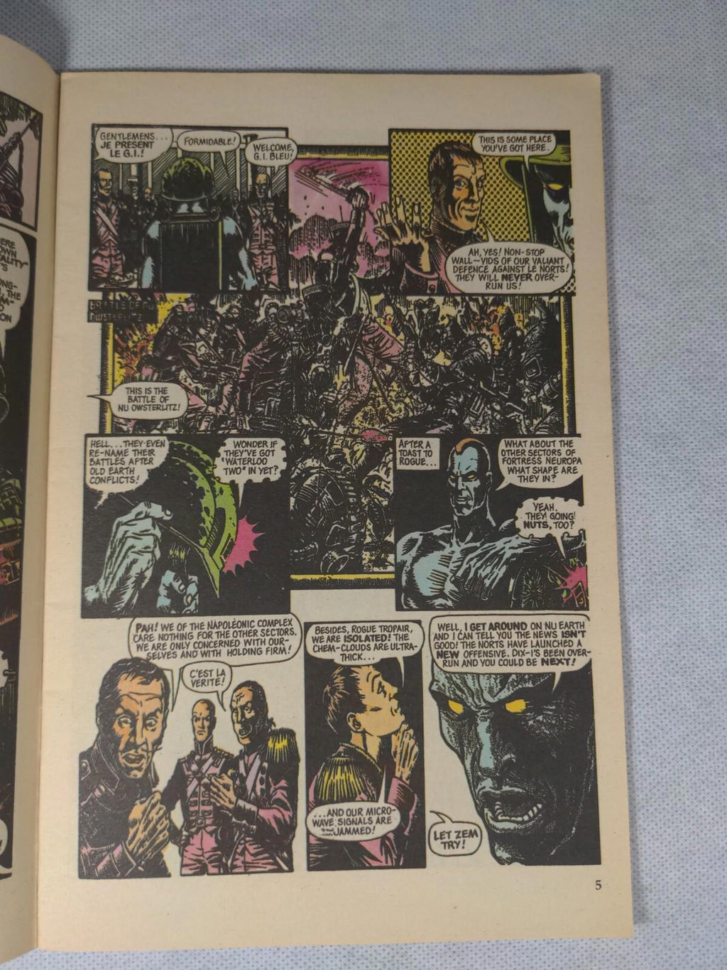 Quality Comics: Rogue Trooper The Bio Wire #9 Vintage Comic 1986 - Retrorama UK