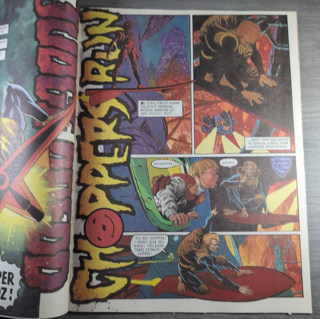2000AD Prog 547 Featuring Judge Dredd 7th November 1987 Vintage Comic