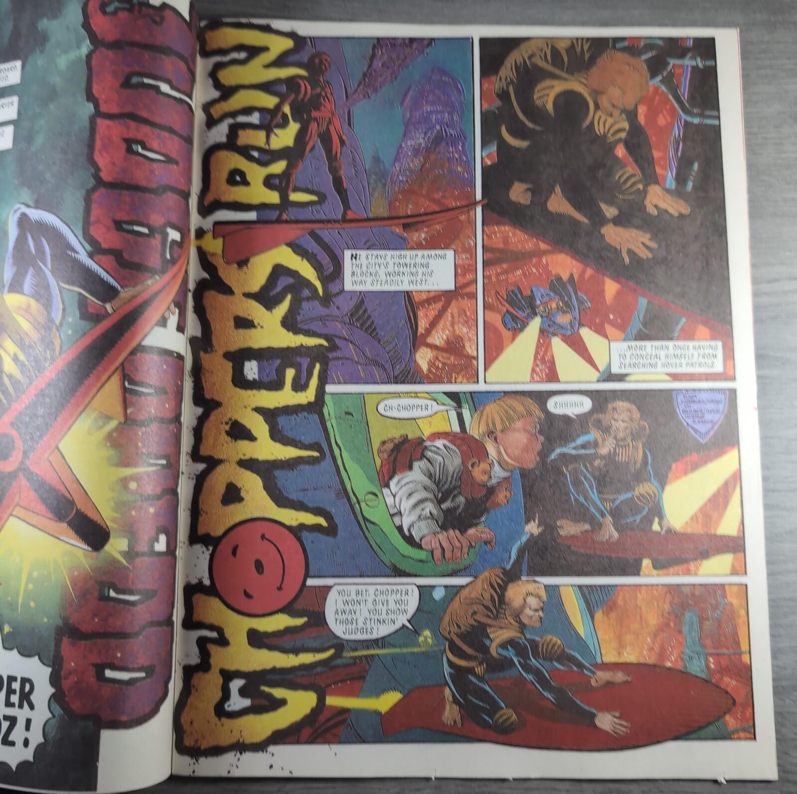2000AD Prog 547 Featuring Judge Dredd 7th November 1987 Vintage Comic