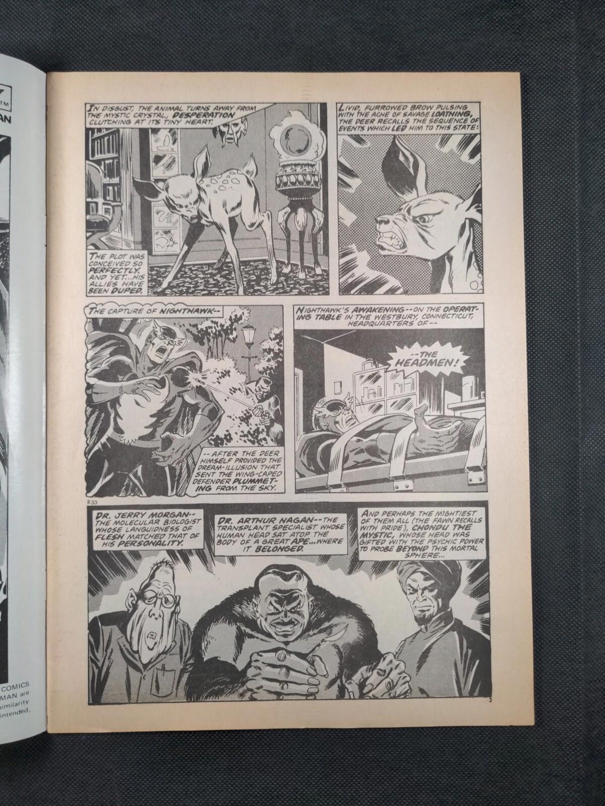 Marvel Comics: Rampage Starring The Daring Defenders Issue No 33 May 1978