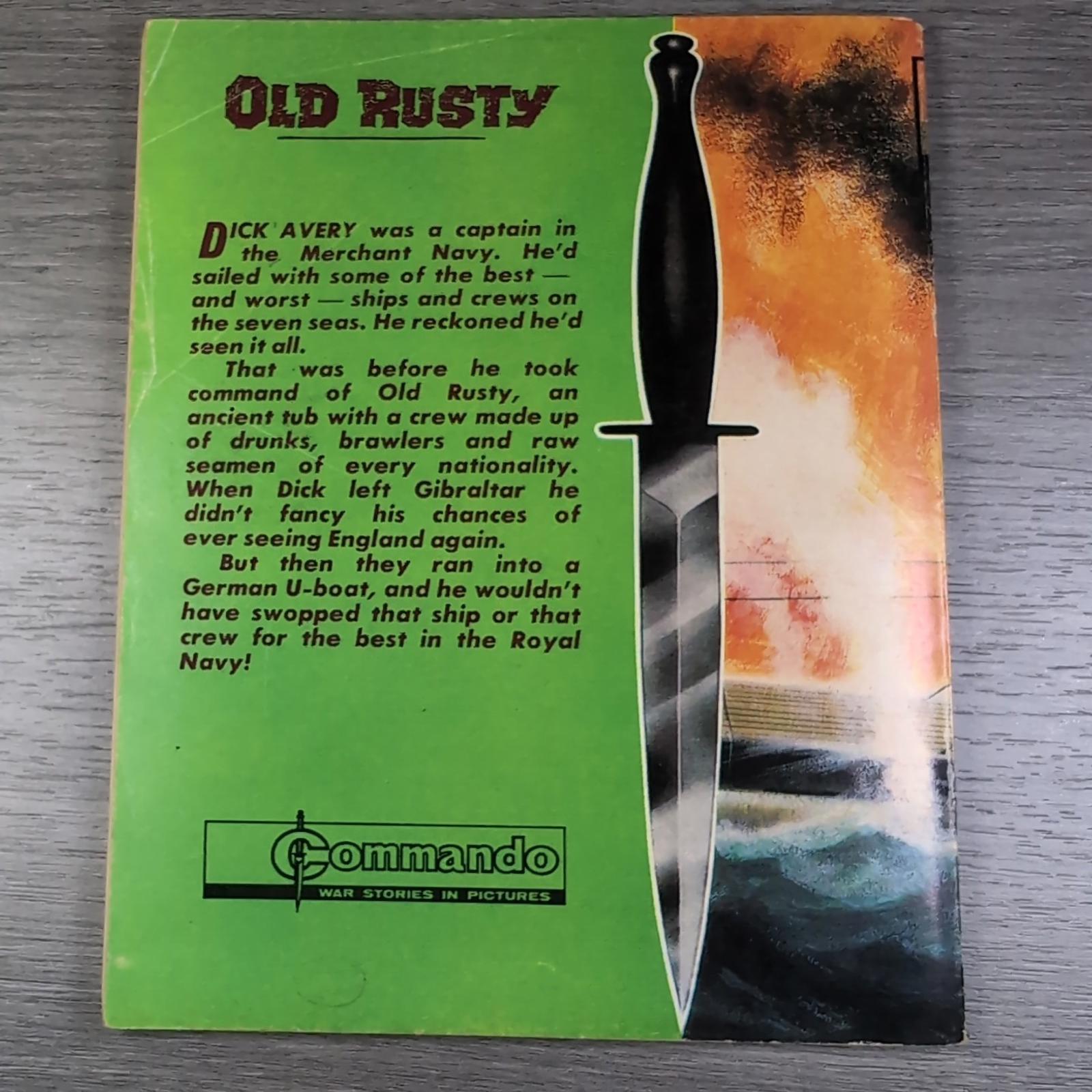 Commando Comic Issue Number 708 Old Rusty