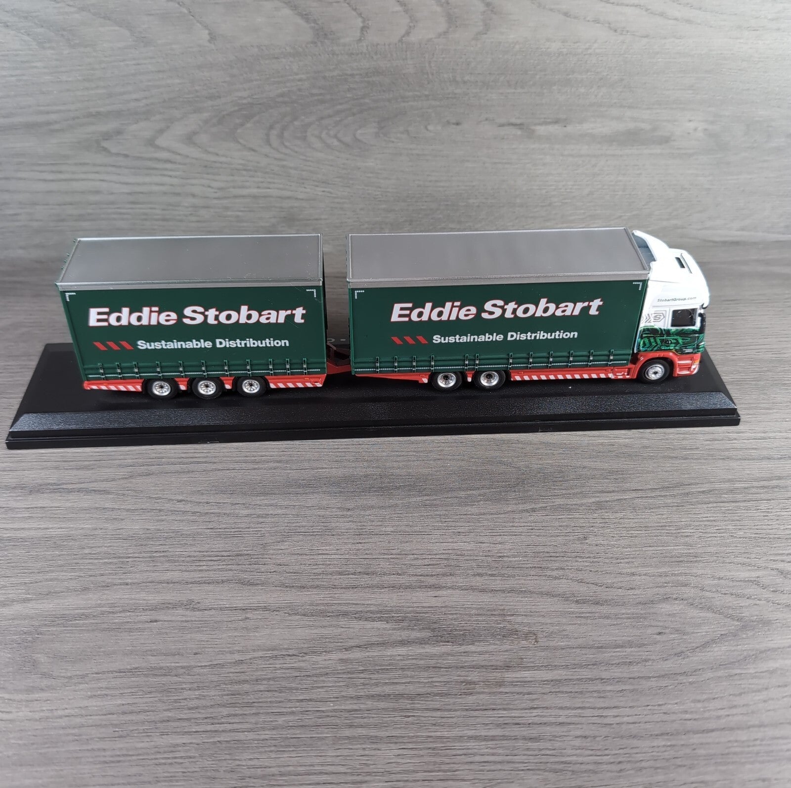 Atlas Editions Eddie Stobart Scania R440 Topline Drawbar Calista Madison M344