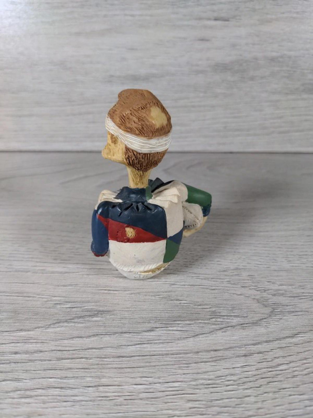 Eggbert Rugger Duck Collectable Figure By Malcom Bowmer