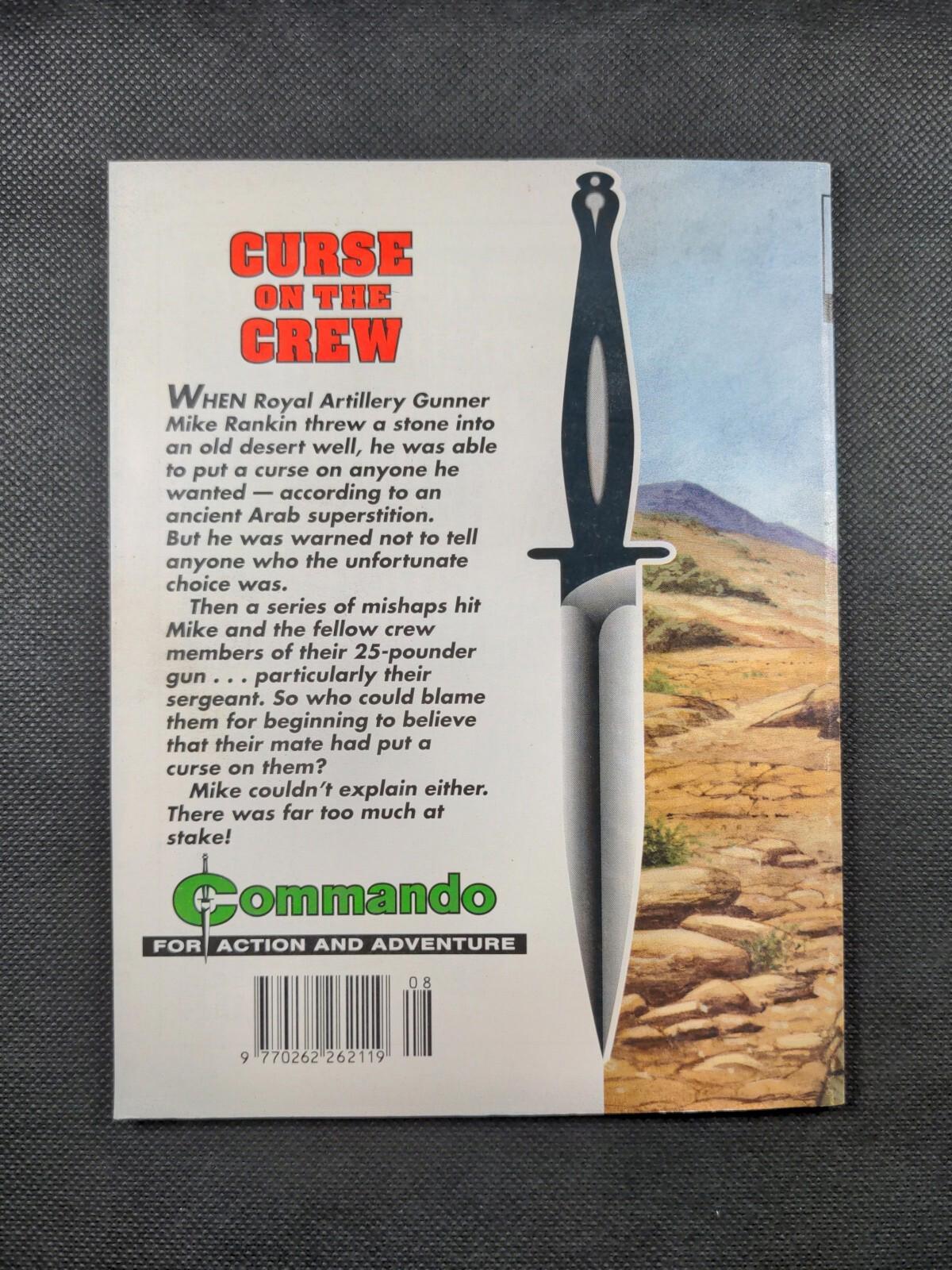 Commando Comic Issue Number 3616 Curse On The Crew - Retrorama UK
