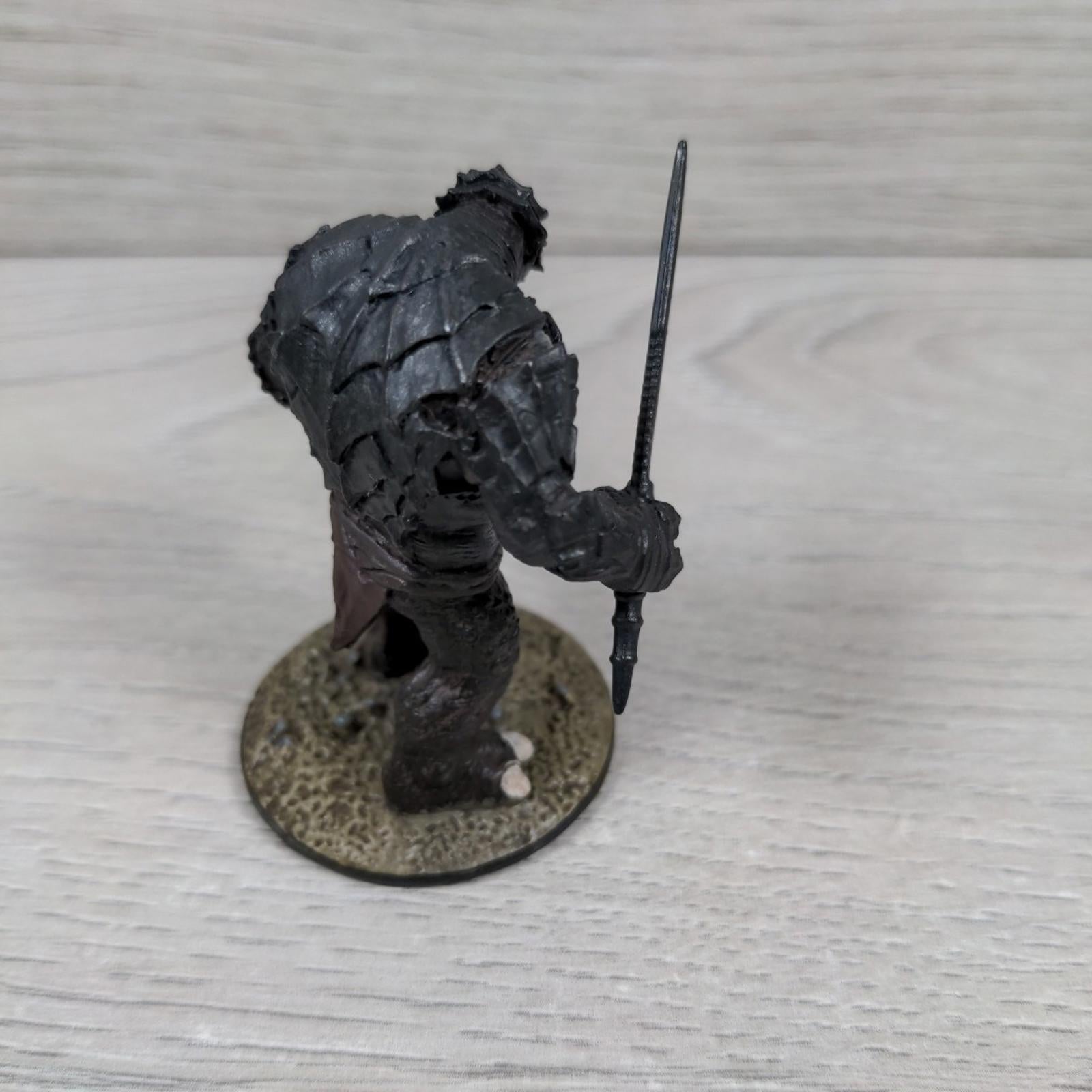 Eaglemoss Armoured Troll Lord of the Rings Collectors Models Metal Figure 2008