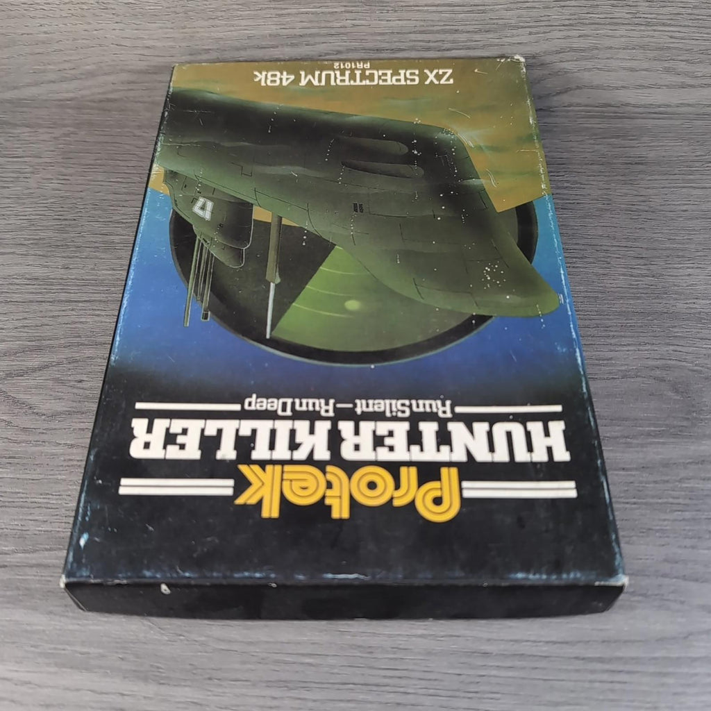Hunter Killer - Protek 48K  ZX Spectrum Tested & Working 1983 Big Box PR1012 - Retrorama UK