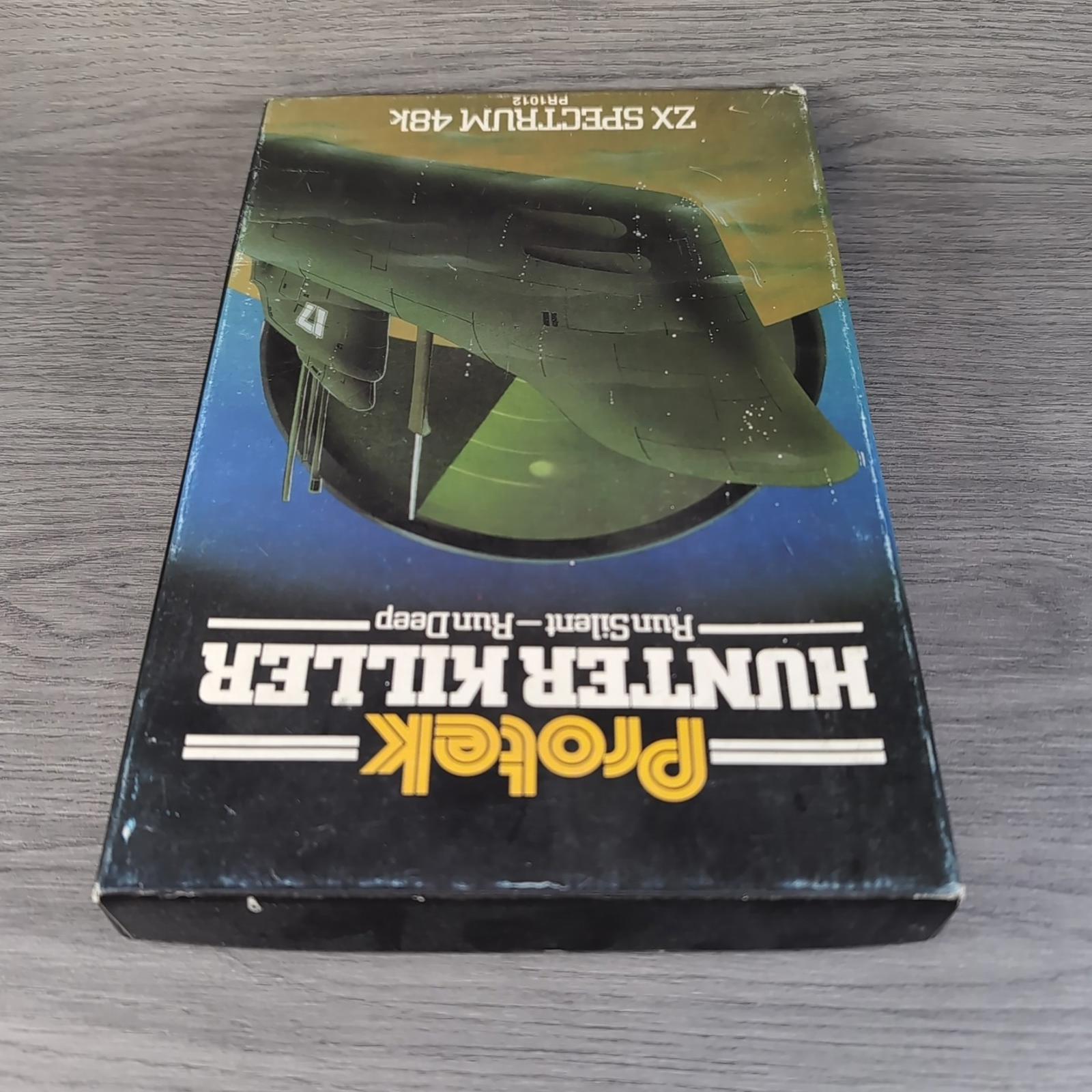 Hunter Killer - Protek 48K  ZX Spectrum Tested & Working 1983 Big Box PR1012 - Retrorama UK
