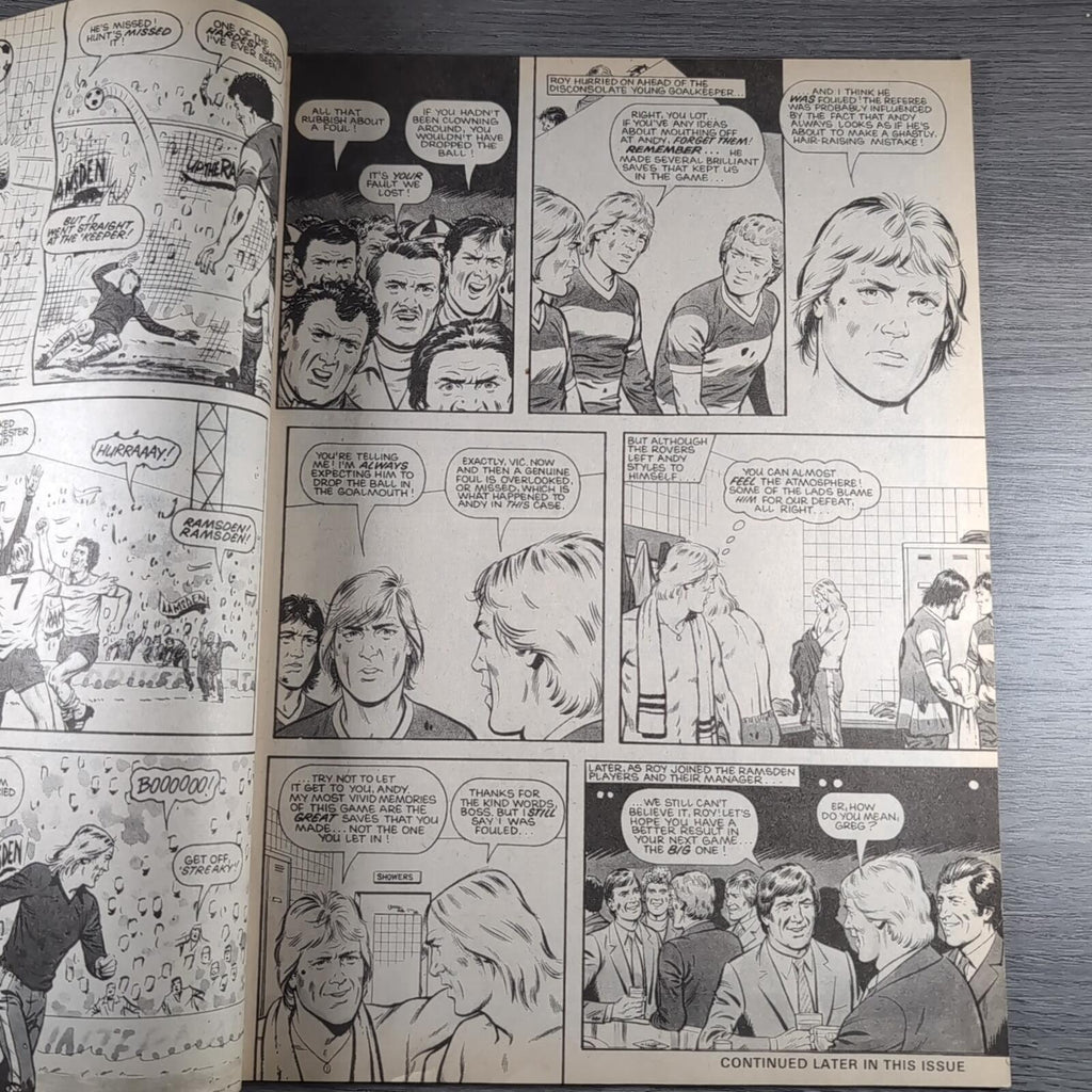 Roy of The Rovers 2nd February 1985 Vintage Comic IPC Magazines