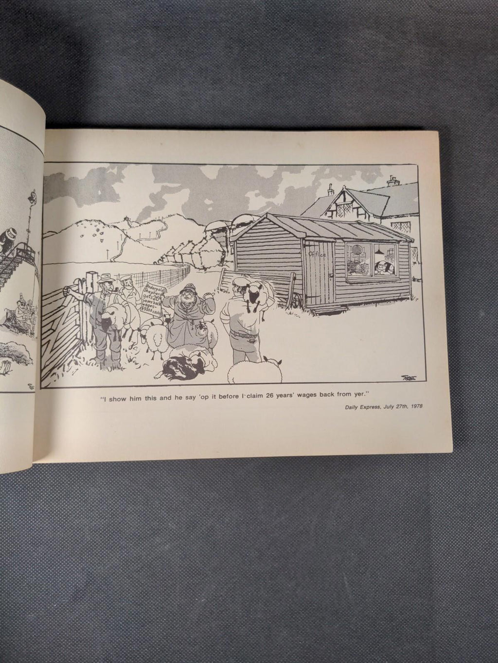 Giles Annual Thirty Third Series 1979 Cartoon Book Unclipped