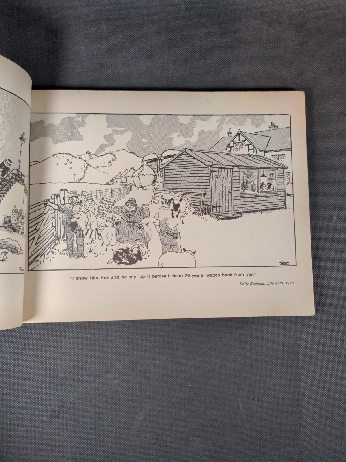 Giles Annual Thirty Third Series 1979 Cartoon Book Unclipped
