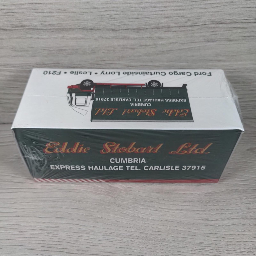 Atlas Editions Ford Cargo Curtainside Lorry Leslie F210 1:76 Scale Diecast Model