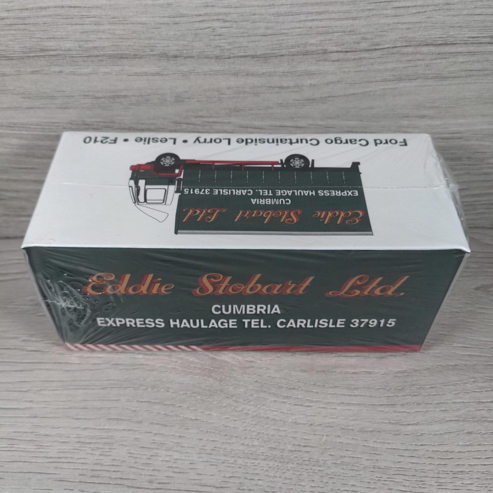 Atlas Editions Ford Cargo Curtainside Lorry Leslie F210 1:76 Scale Diecast Model