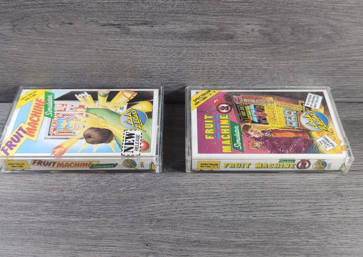 Fruit Machine Simulator 1 & 2 ZX Spectrum 48/128K Game Bundel Tested & Working