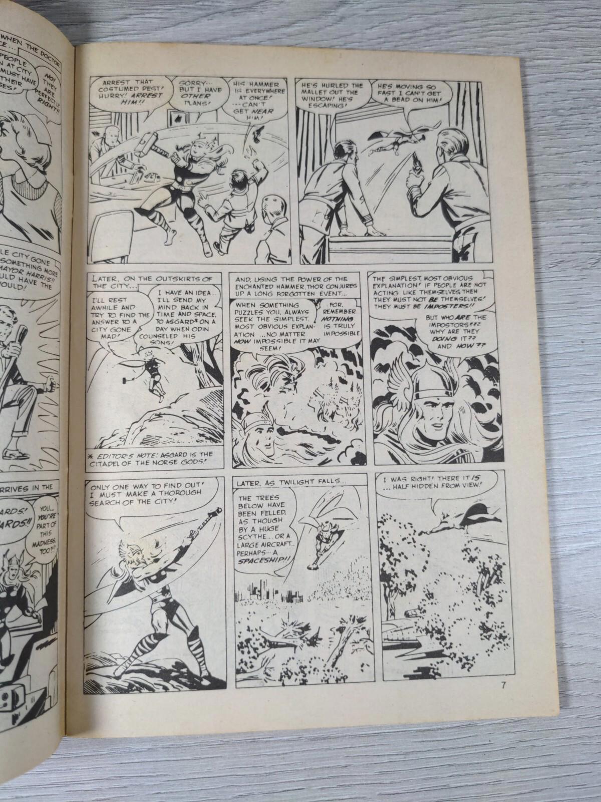 The Titans Pocket Book Issue Number 7  Marvel Digest Series 1980's Vintage Comic - Retrorama UK