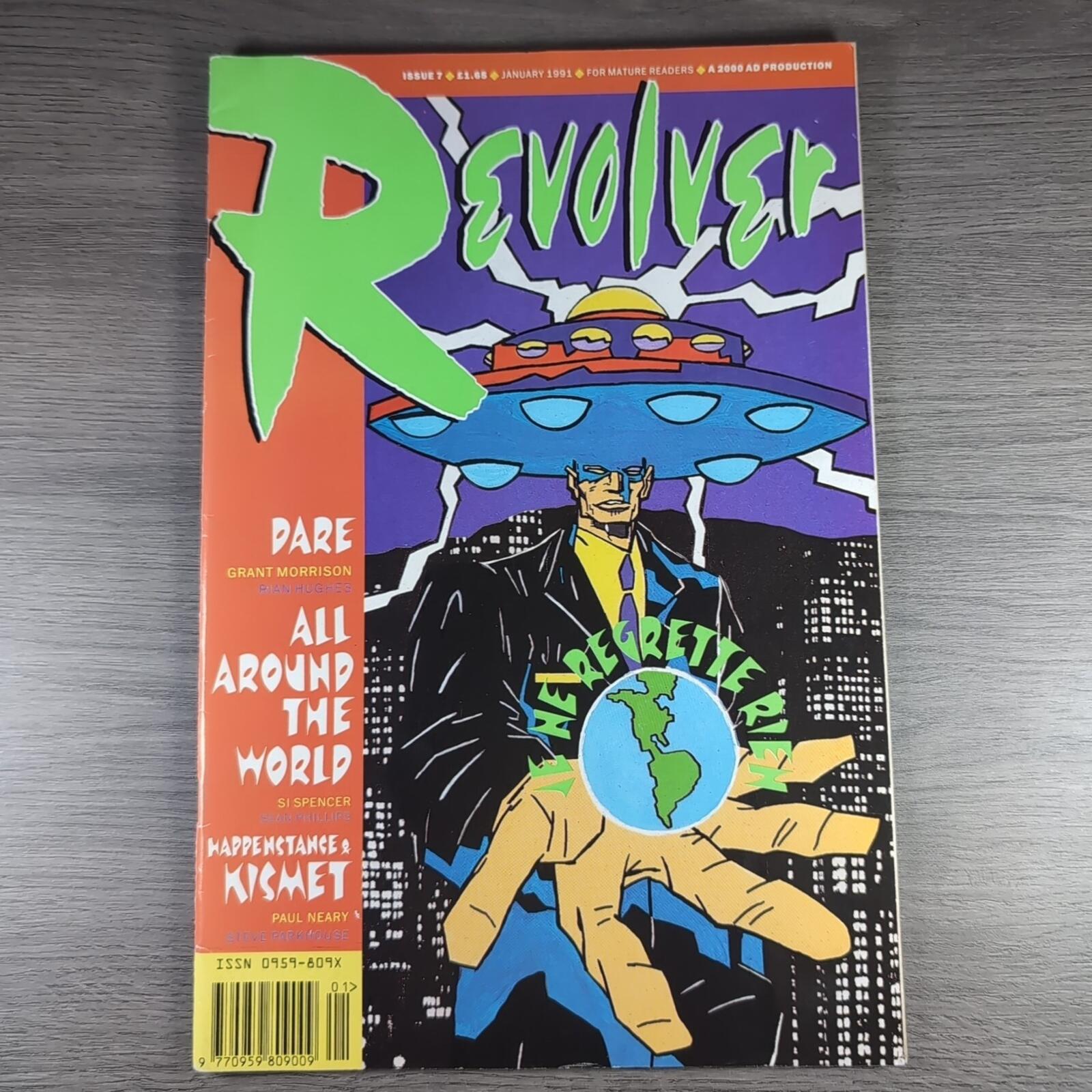 Revolver Comic Issue 7 A 2000AD Production Vintage Comic