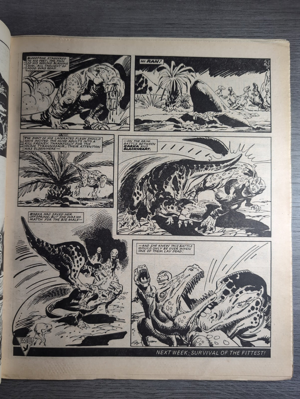 Eagle Comic Issue 23rd June 1984 Vintage Retro UK Comic