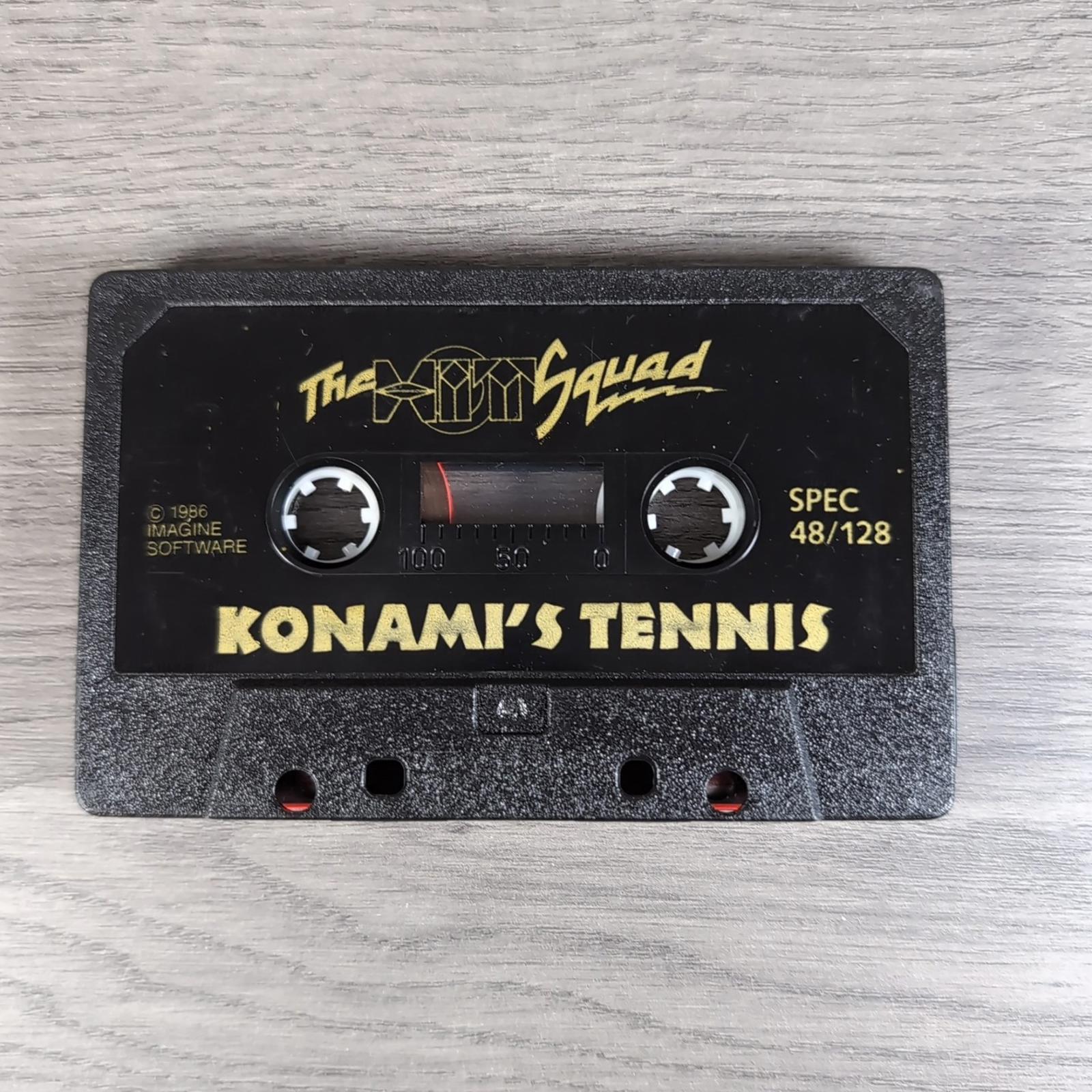 Tennis ZX Spectrum 48/128K Konami - The Hit Squad Game Cassette Tested & Working