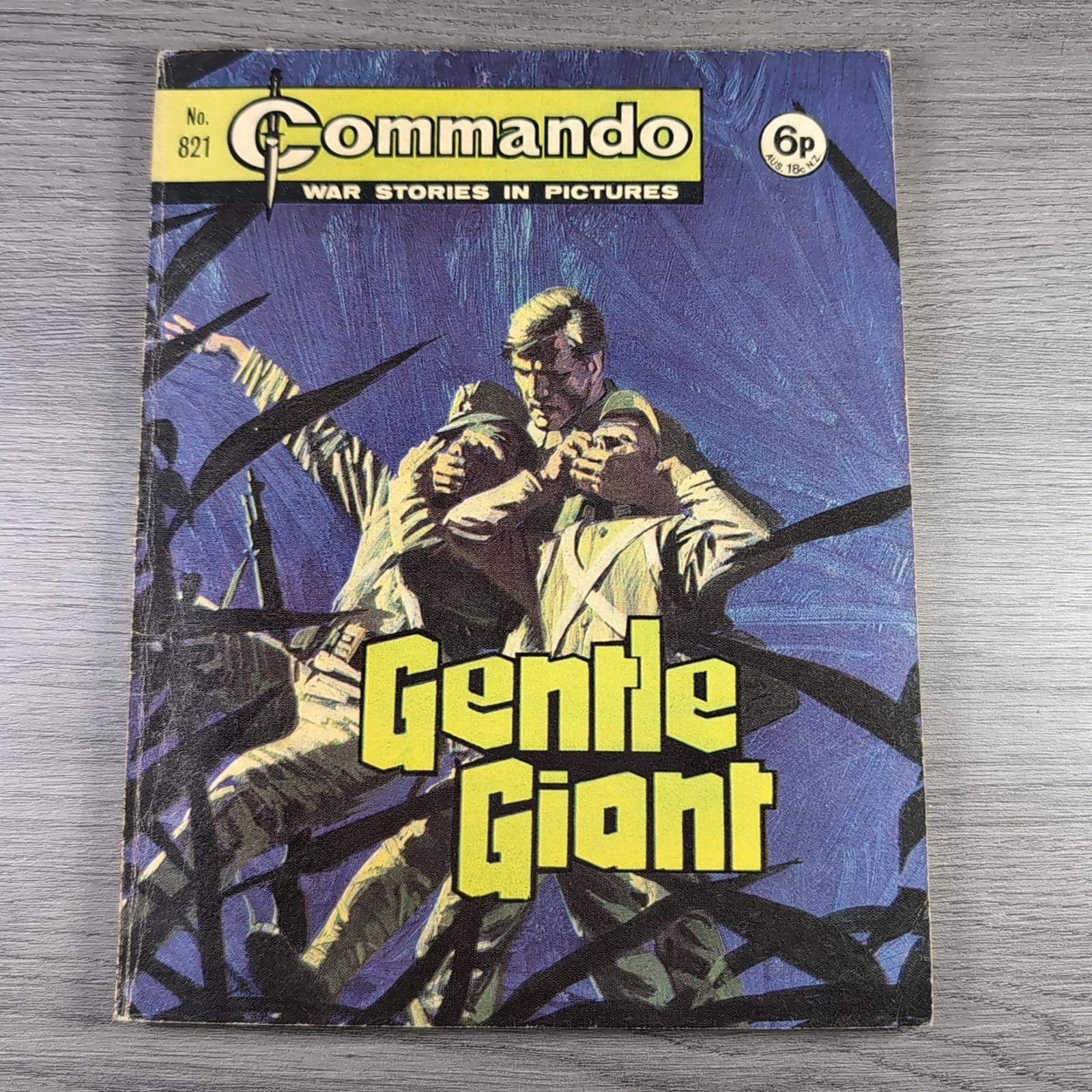 Commando Comic Issue Number 821 Gentle Giant
