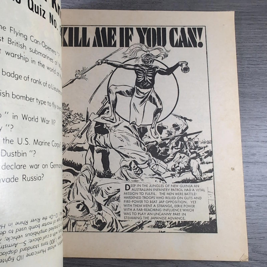 Commando Comic Issue Number 1110 Kill Me If You Can