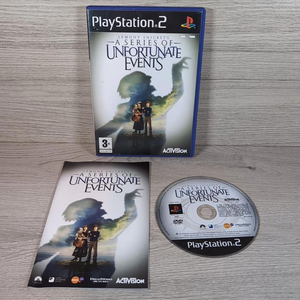 Lemony Snickets A Series Of Unfortunate Events Playstation 2 PS2 Game Tested