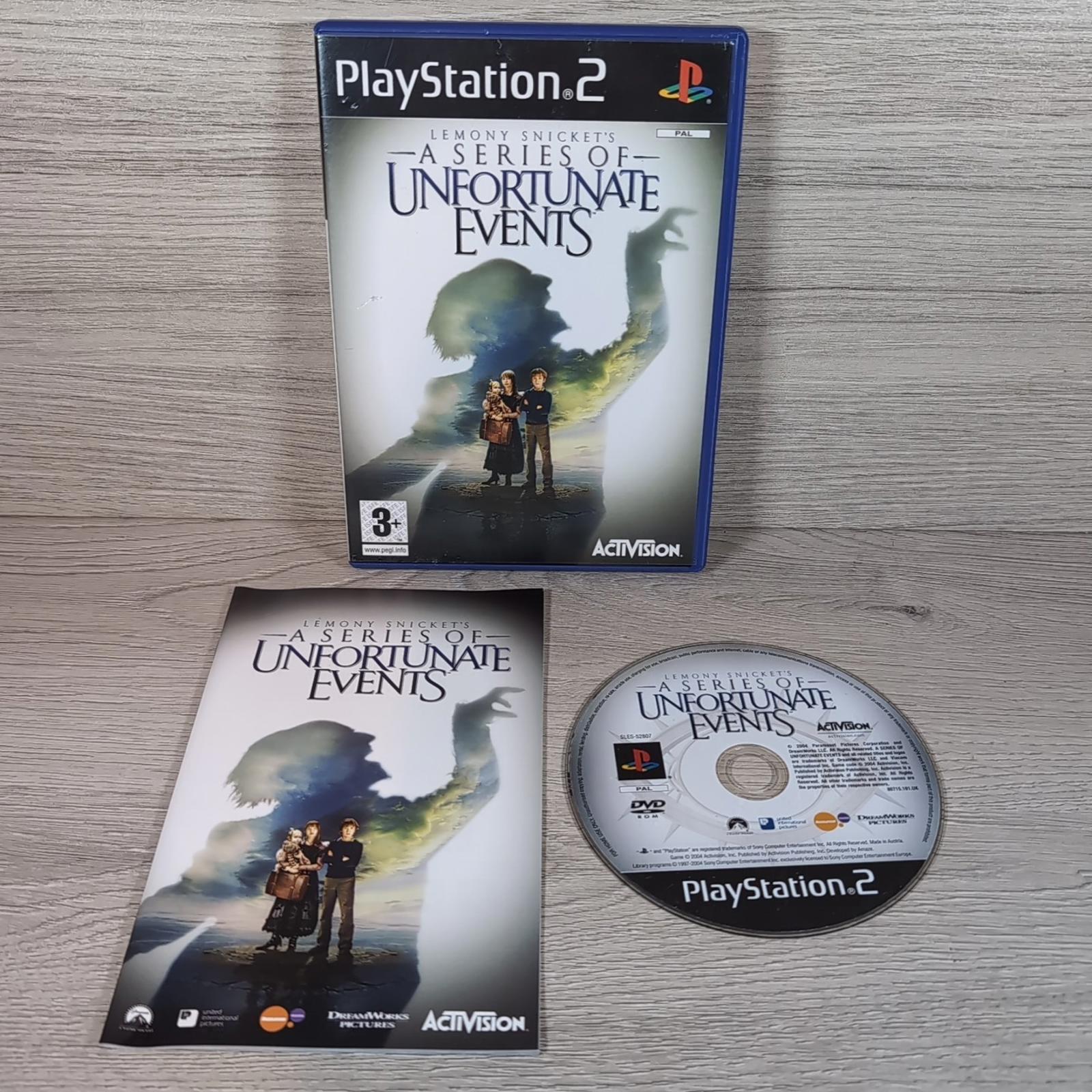 Lemony Snickets A Series Of Unfortunate Events Playstation 2 PS2 Game Tested