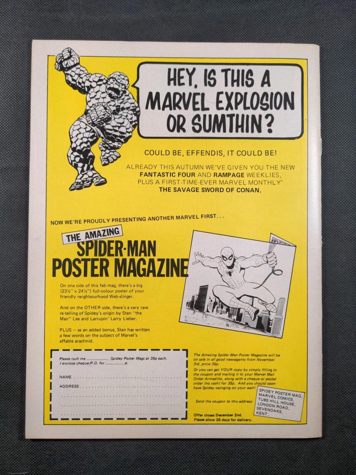 Marvel Comics - The Complete Fantastic Four - Issue No 8 November 1977