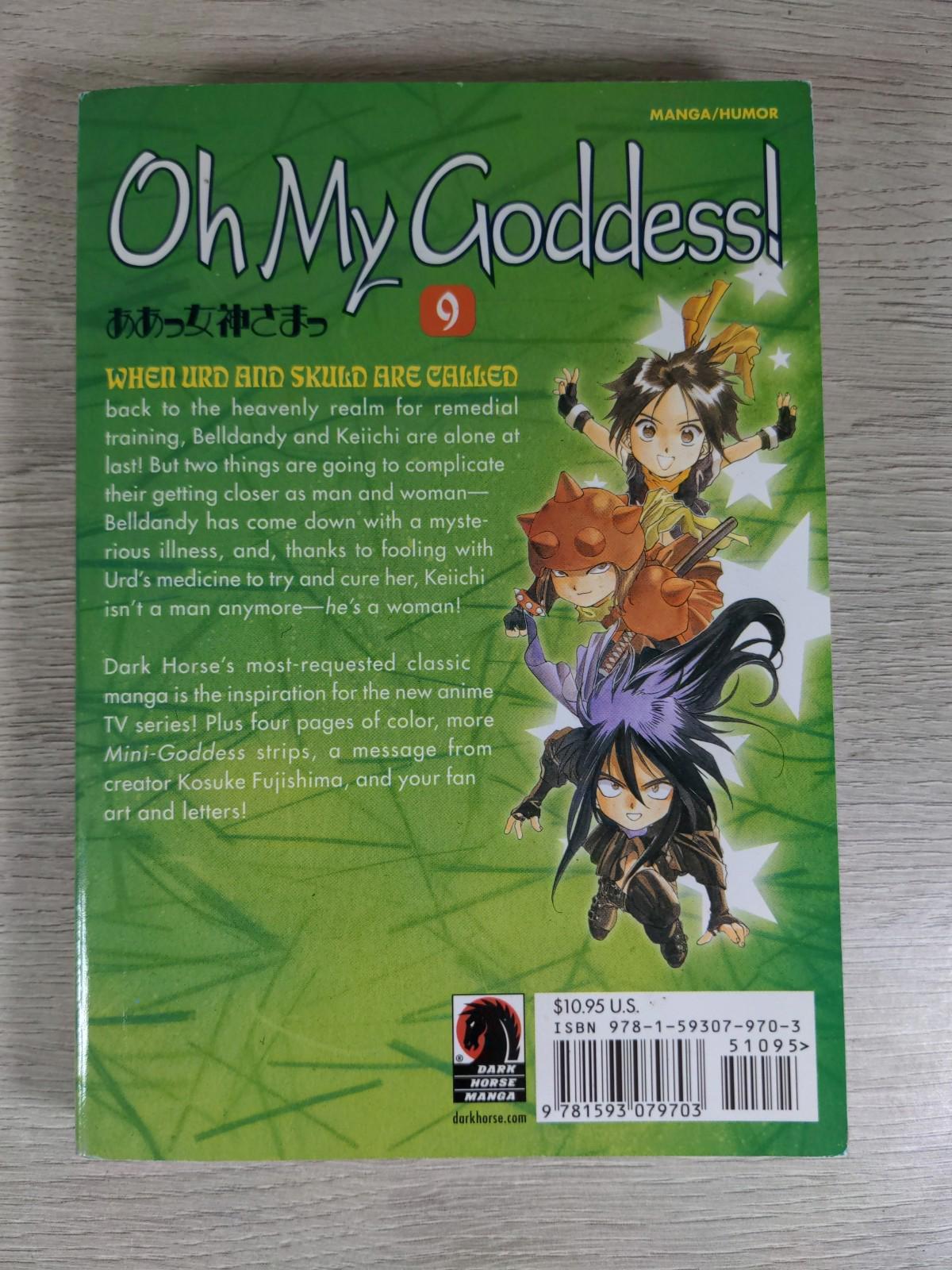 Oh My Goddess: Vol. 9 by Kosuke Fujishima Manga Paperback Book 2008 - Retrorama UK