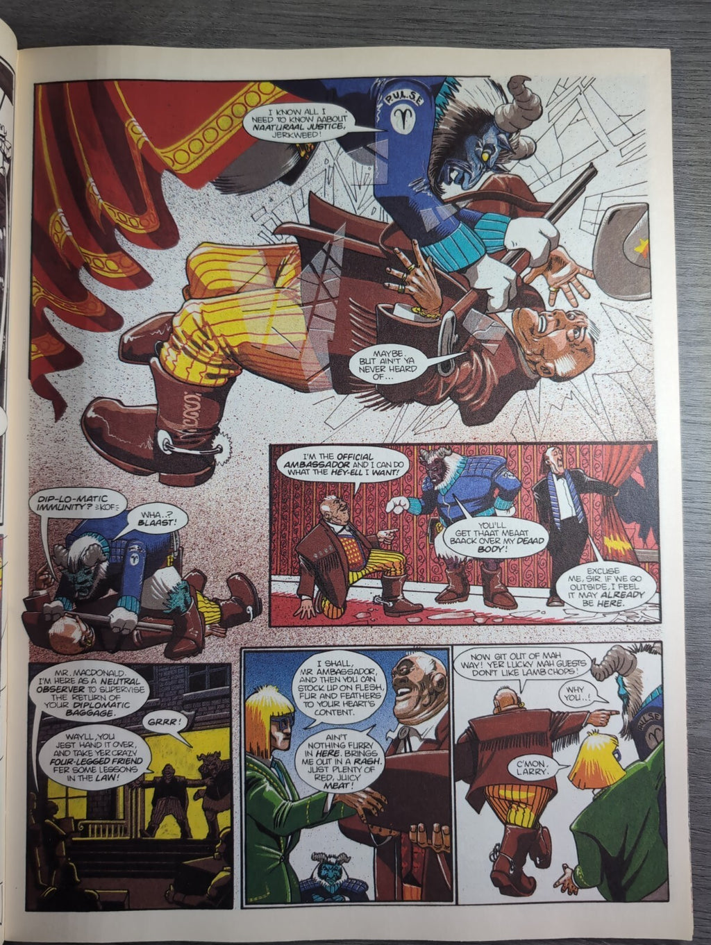 2000AD Prog 815 Featuring Judge Dredd Comic 26th Dec 1992 Vintage Retro Comic
