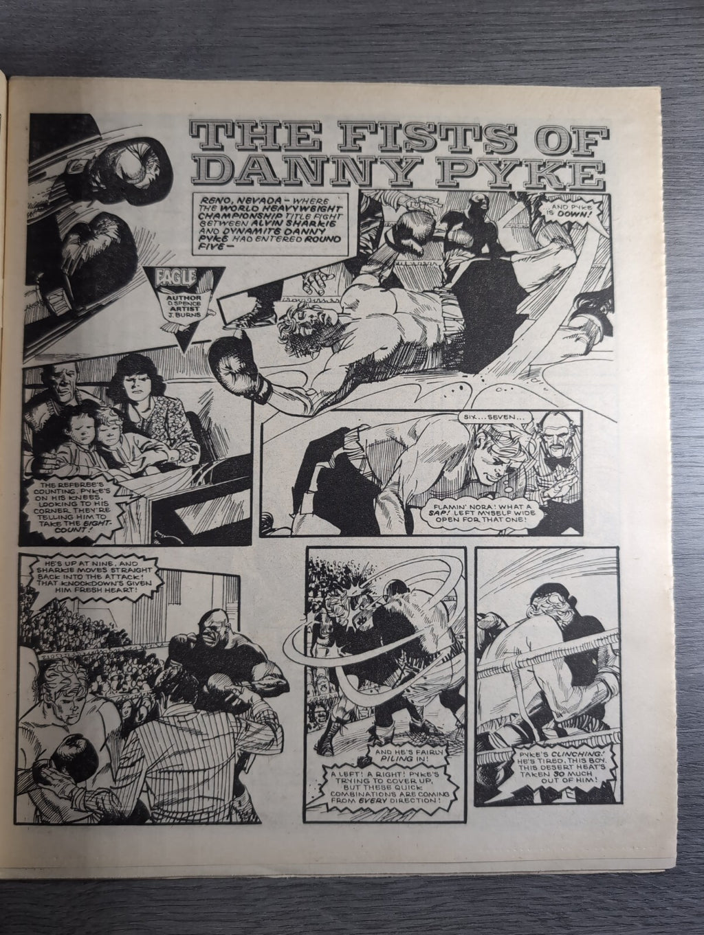 Eagle Comic Issue 7th July 1984 Vintage Retro UK Comic
