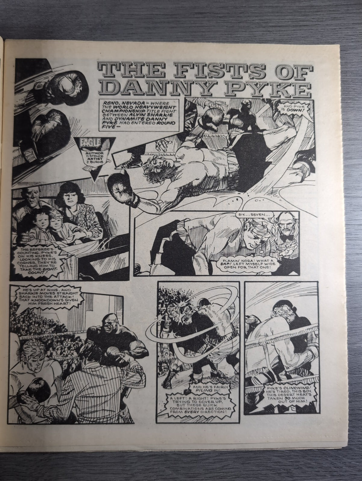 Eagle Comic Issue 7th July 1984 Vintage Retro UK Comic