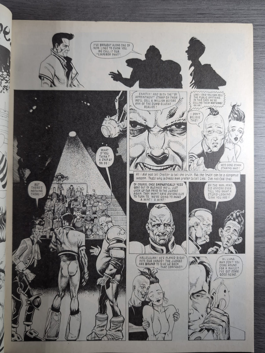 2000AD Prog 633 Featuring Judge Dread Comic 30th June 1989 Vintage Retro Comic - Retrorama UK