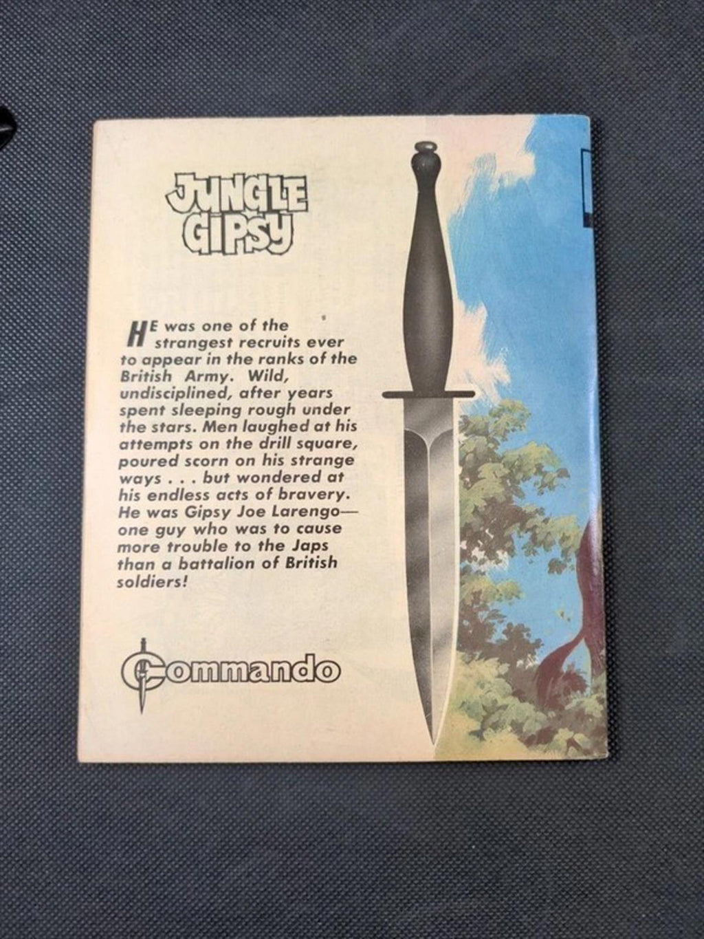 Commando Comic Issue Number 1057 Jungle Gipsy - Retrorama UK
