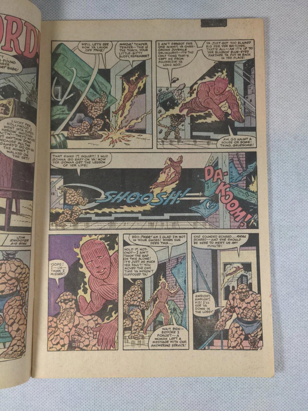 Marvel Comics Two-In-One The Thing And The Human Torch #89 July 1982