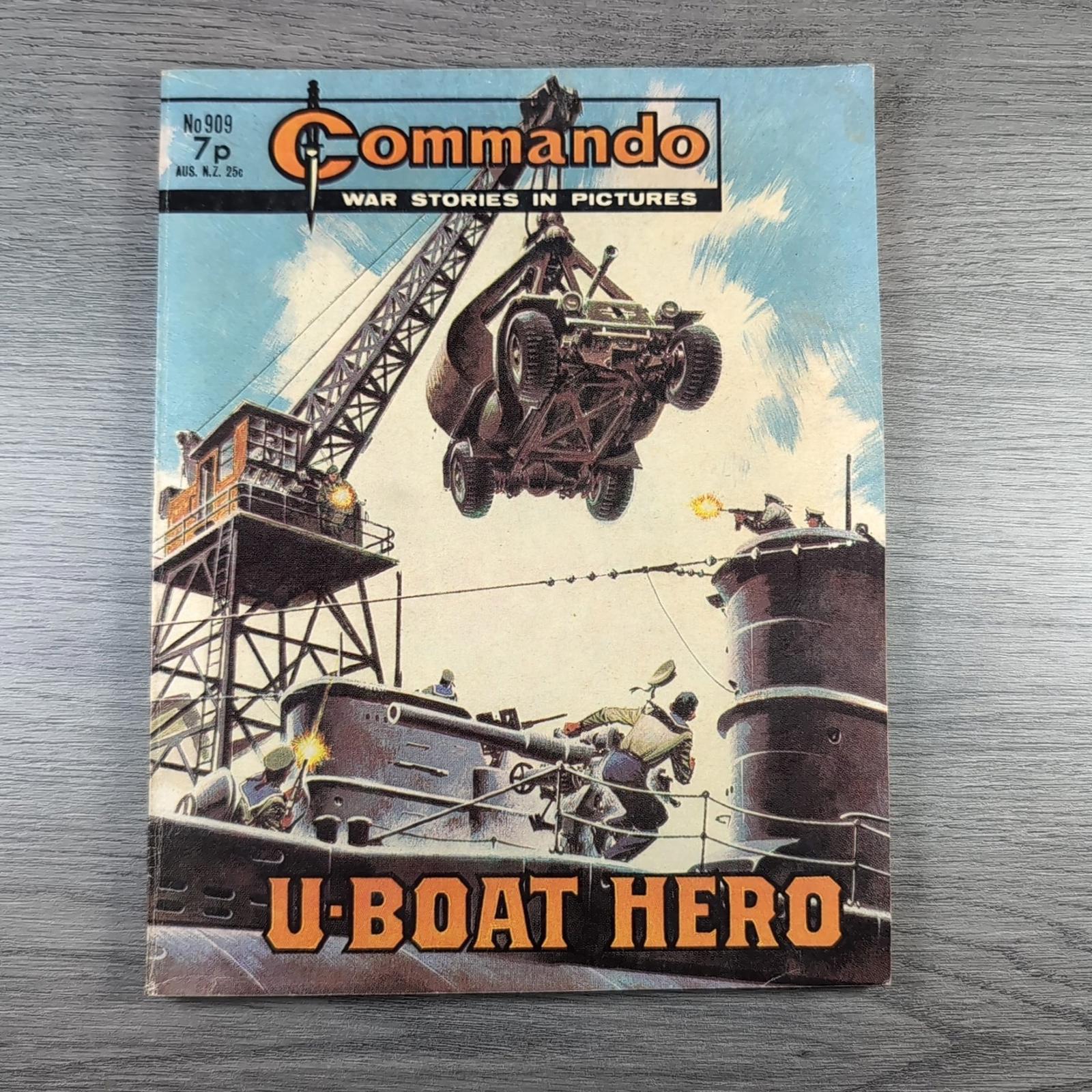 Commando Comic Issue Number 909 U Boat Hero