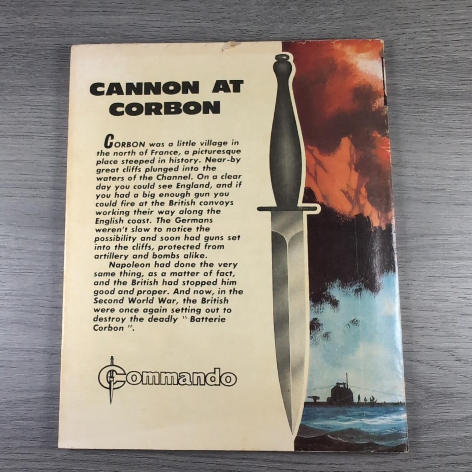 Commando Comic Issue Number 1233 Cannon At Corbon