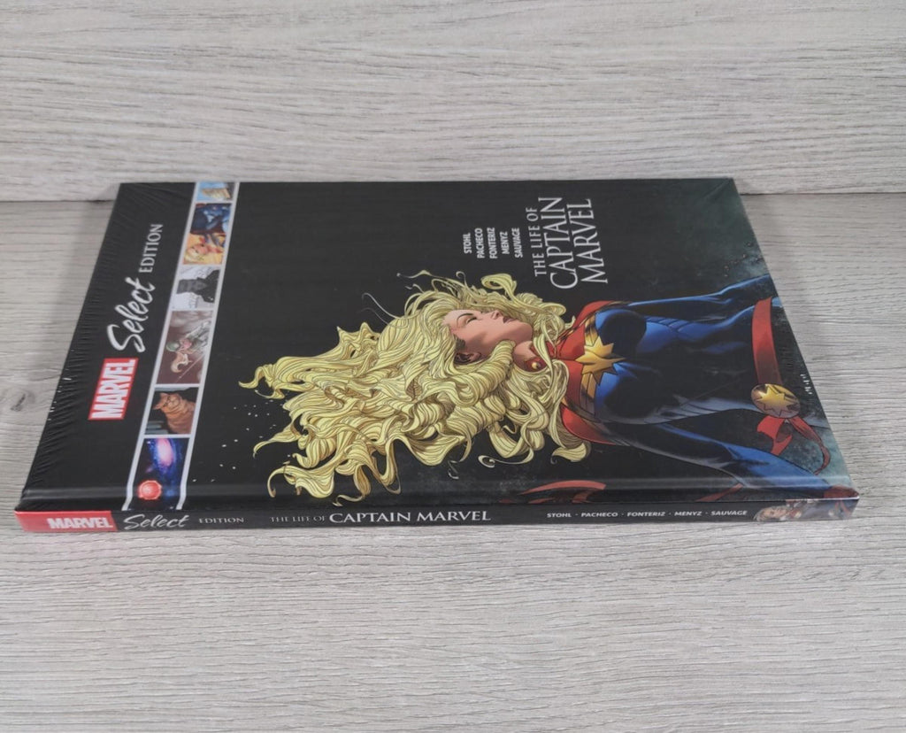 The Life Of Captain Marvel: Marvel Select Edition by Margaret Stohl Hardcover - Retrorama UK