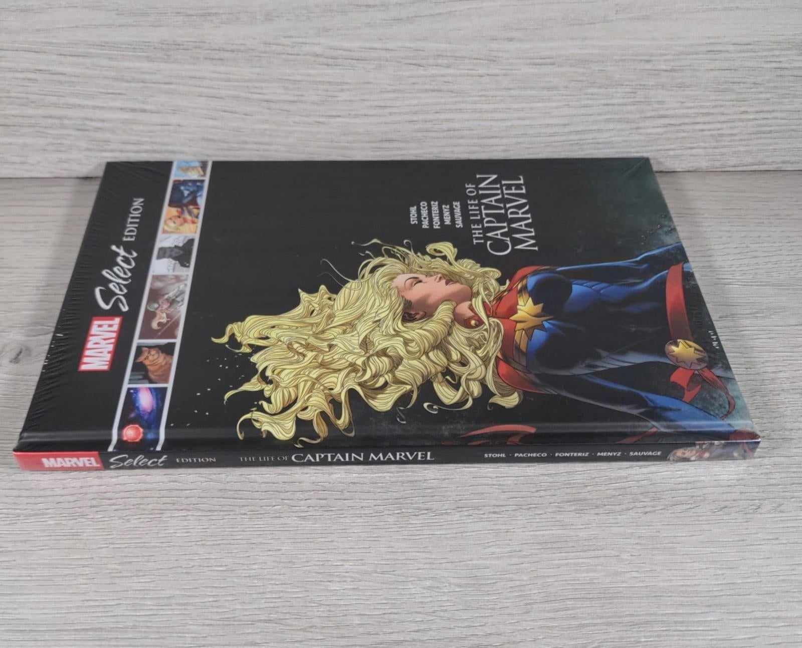 The Life Of Captain Marvel: Marvel Select Edition by Margaret Stohl Hardcover - Retrorama UK