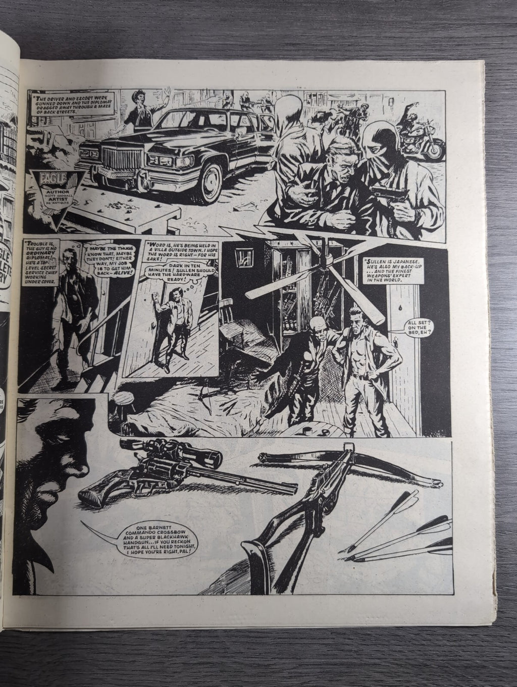 Eagle Comic Issue No. 258 28th Feb 1987 Vintage Retro UK Comic